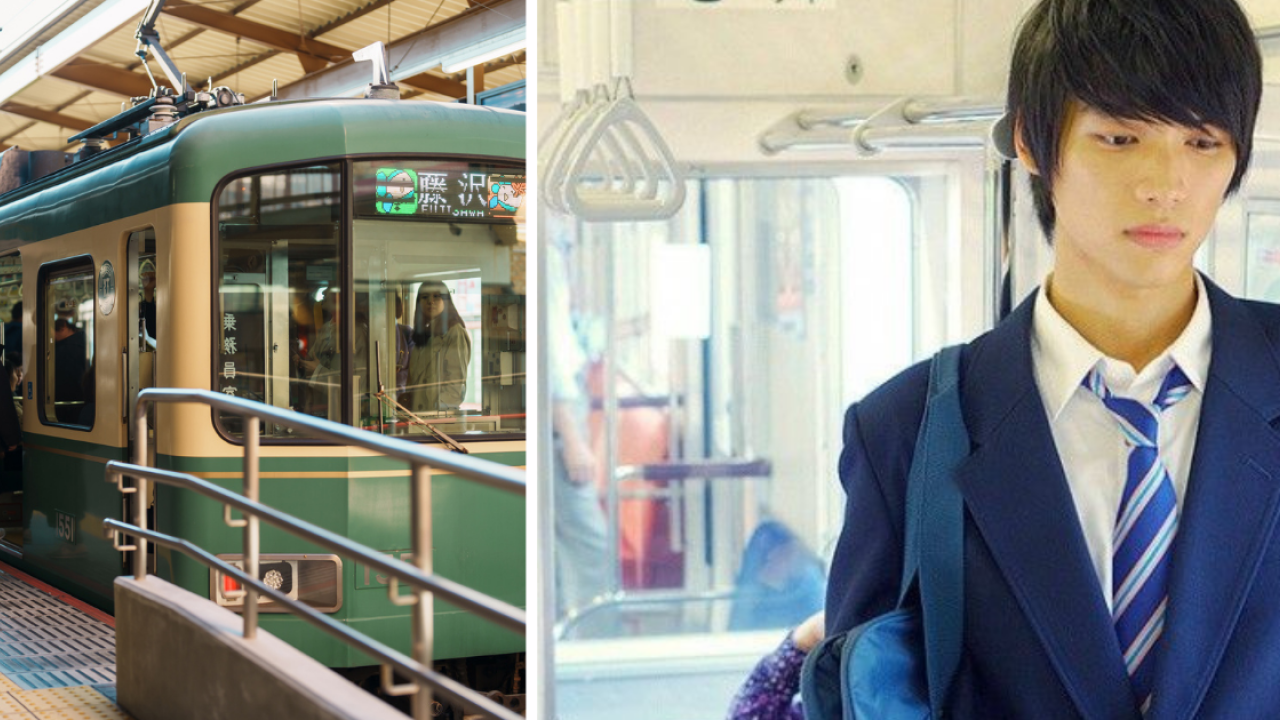 日本暖心男學生讓座給孕婦 竟被同行朋友恥笑 被孕婦溫柔1句話KO無地自容！