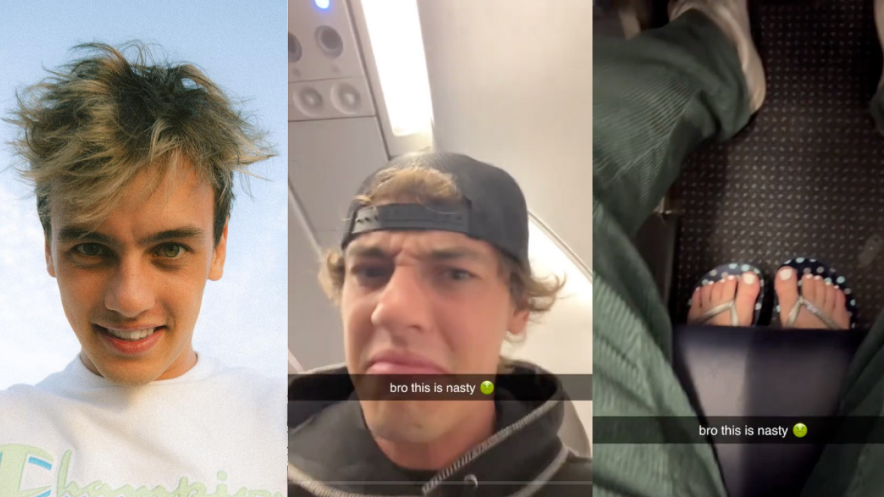 KOL搭飛機低頭驚見後座女人腳趾！出1絕招反擊！網民分享更毒招數