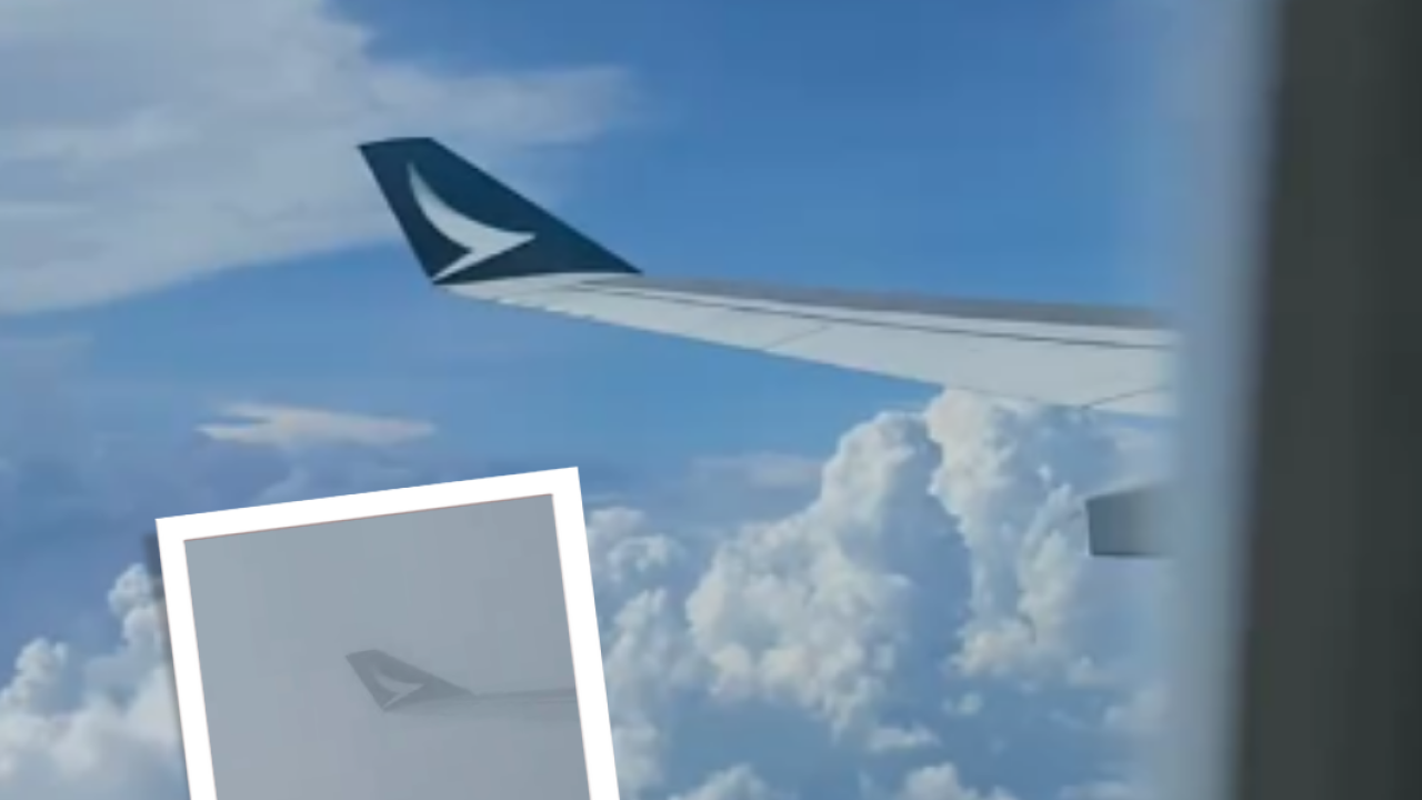 飛機遇亂流空中急降三次！驚險影片曝光全機人尖叫！港男嘆生命無常