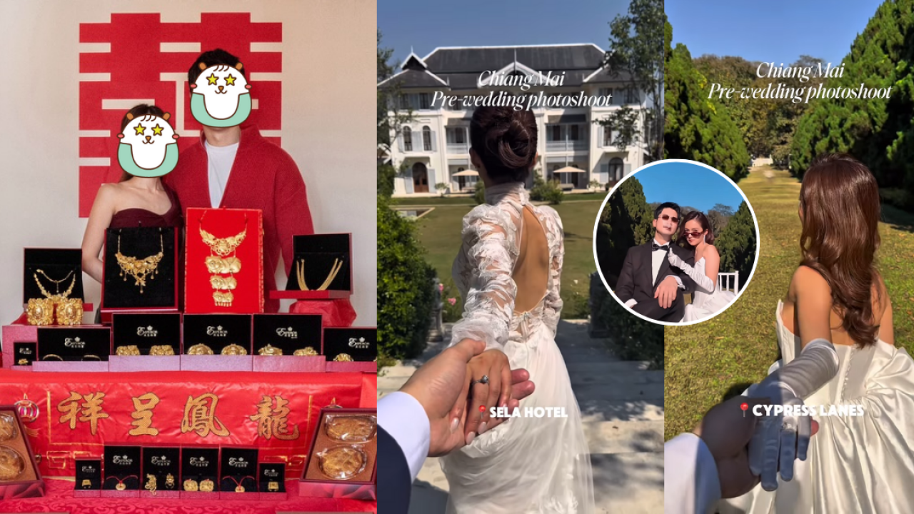 學霸港姐被未婚夫投訴「家暴」！男方住半山來頭不小！清邁婚照IG洗版