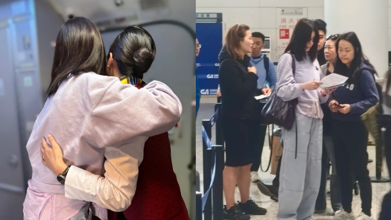 52歲不老香港女神被空姐求合照 毫無歲月痕跡 大讚1舉動超親民