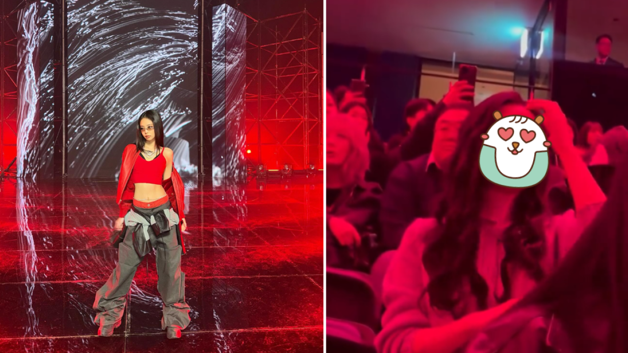 網友睇Jennie演唱會後座遇金智媛！超近距離生圖！1舉動極親民！