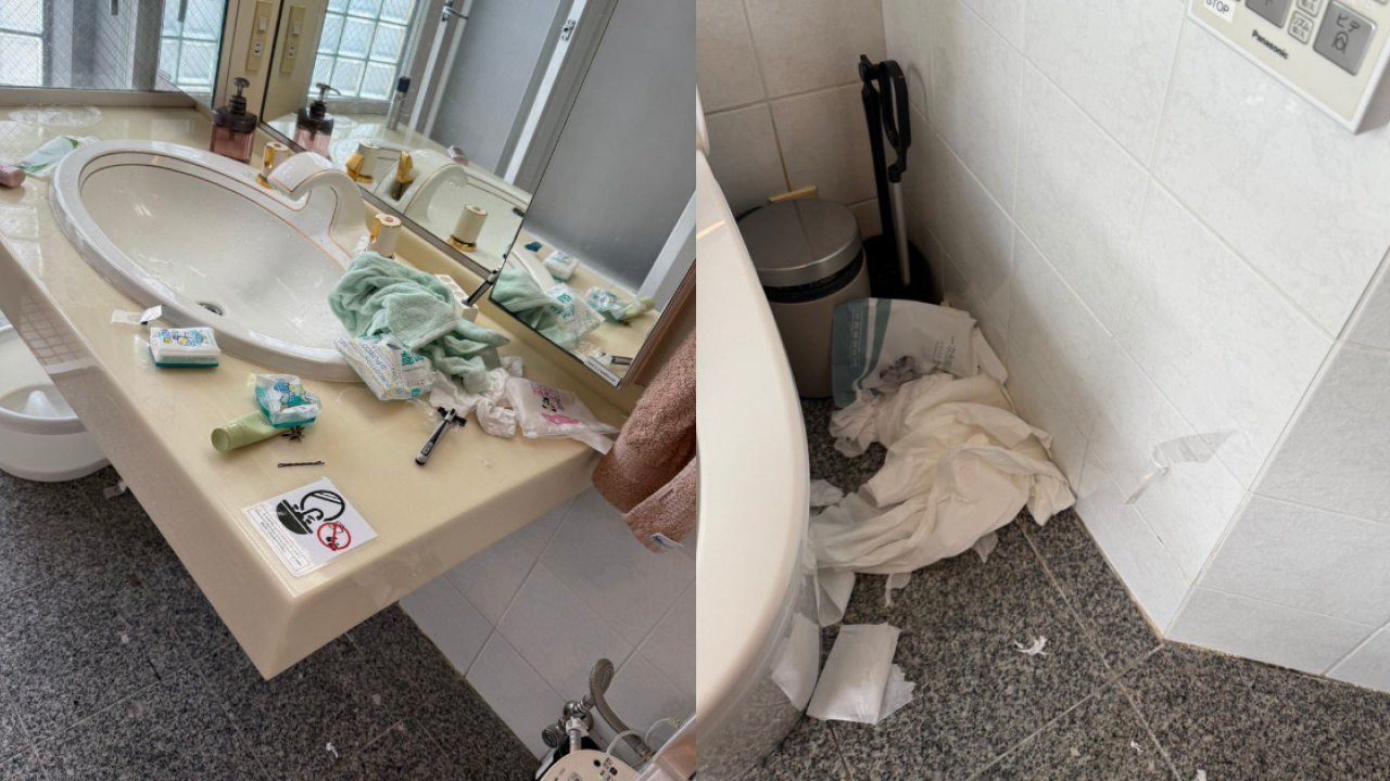 大阪民宿老闆控訴內地遊客「屈蛇」 揭發住客1變6 退房到處散落垃圾