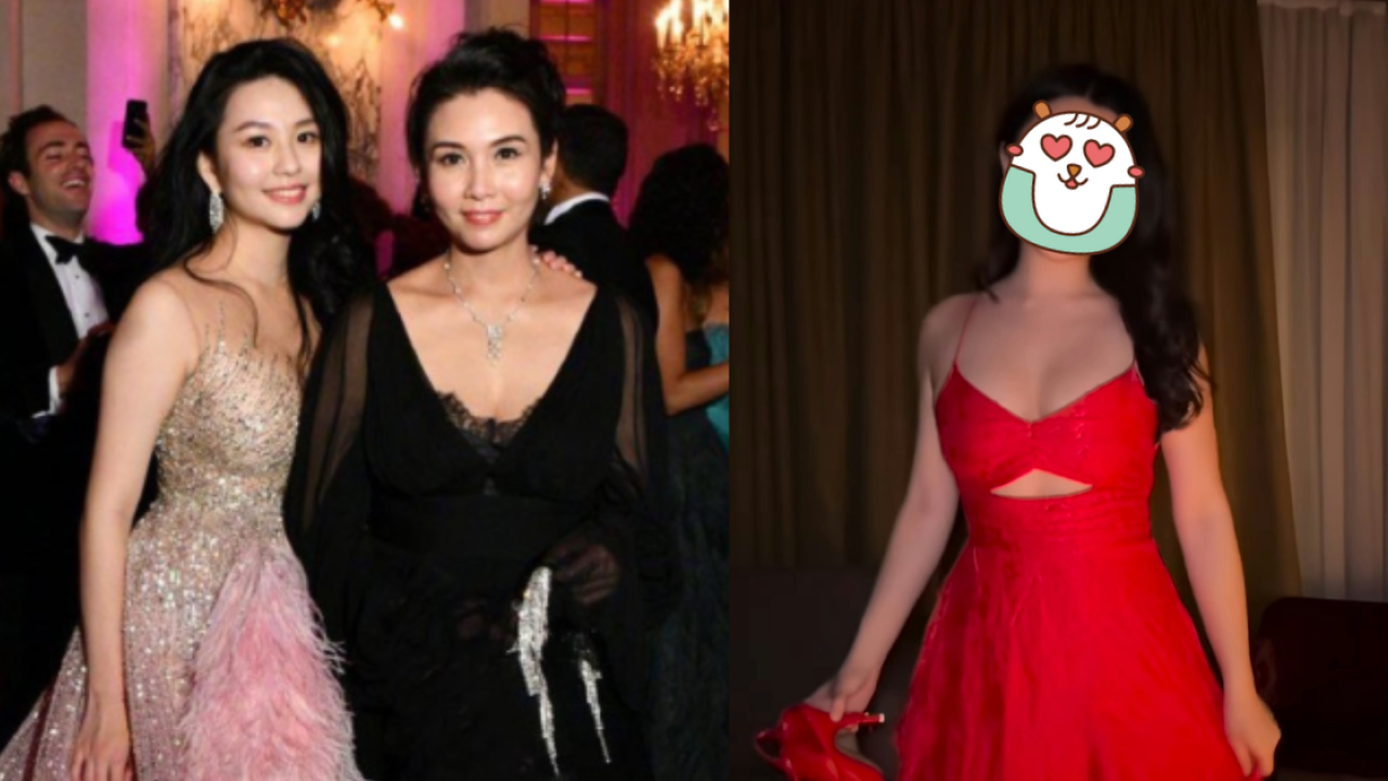 邱淑貞二女沈日超索旅行照曝光 20歲美貌不輸家姐沈月 遺傳完美好身材