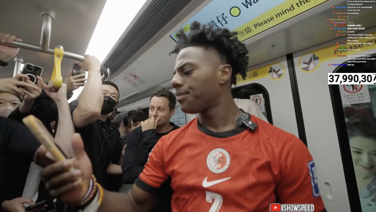 美國網紅IShowSpeed快閃香港各區搭地鐵湧現大批粉絲追隨| UHK 港生活
