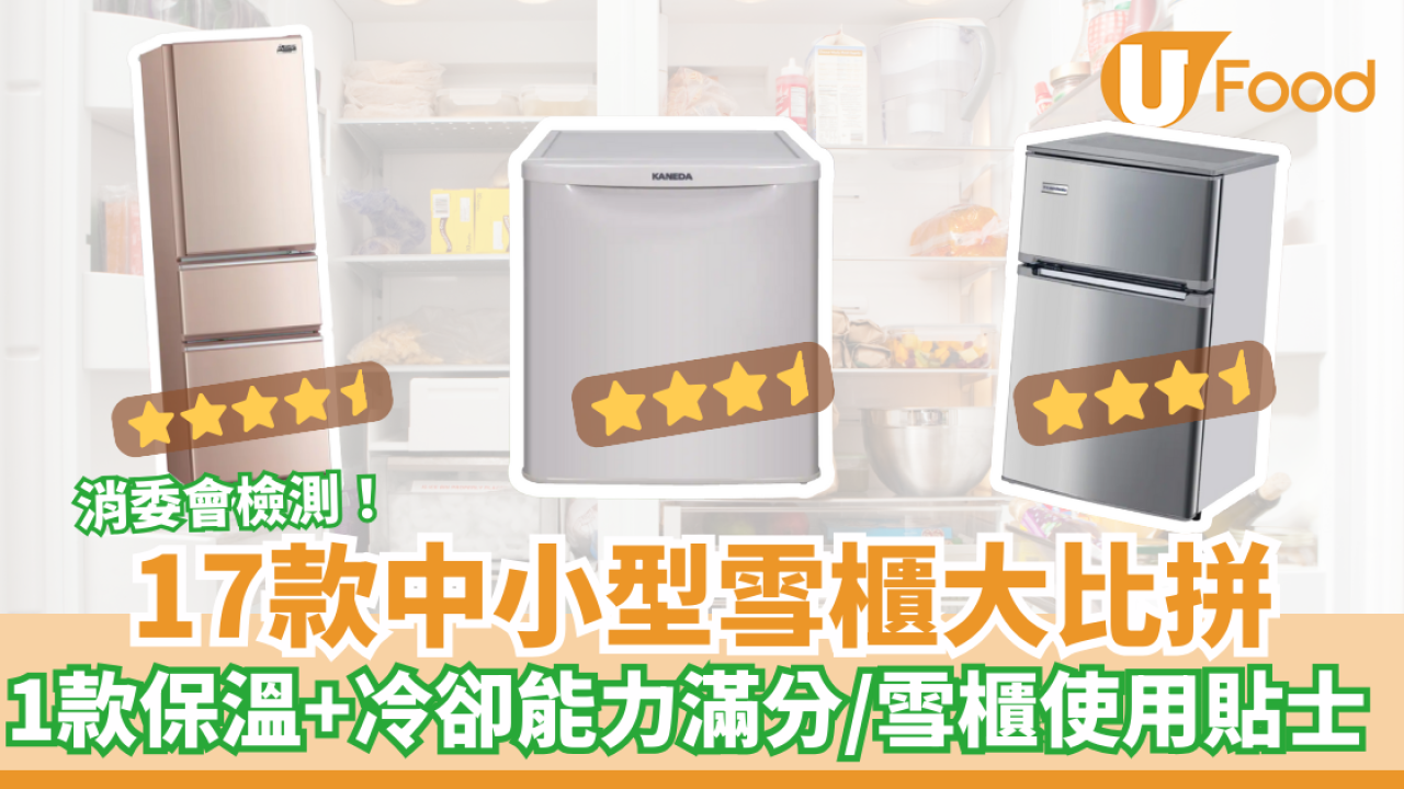 消委會雪櫃報告｜17款型號評測！無霜式原來勁食電？即睇高分推介+保養法
