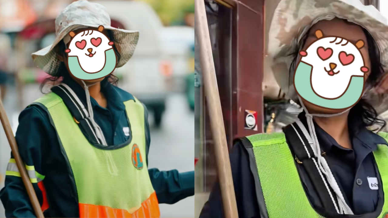 曼谷少女清潔工偶遇攝影師街拍！因1張相一夜爆紅！從此改變命運？