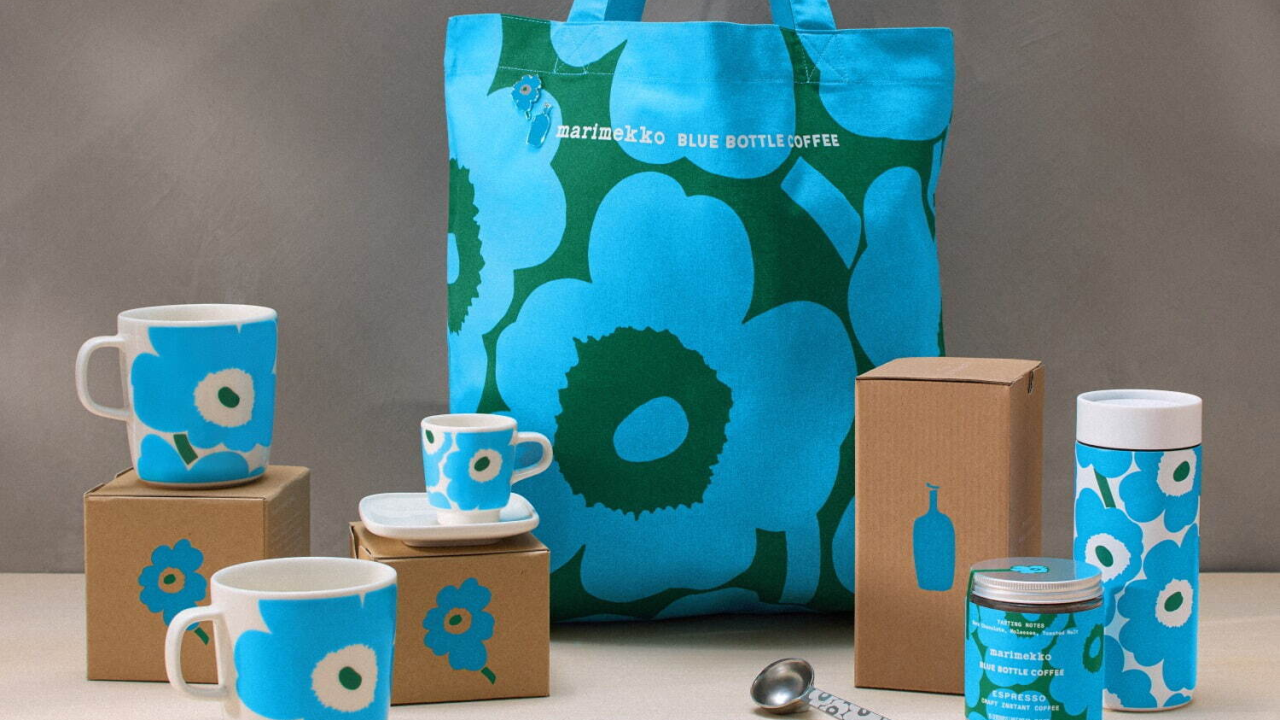 Blue Bottle Coffee X marimekko再度聯乘  8款全新招牌大花系列！馬克杯/手提袋/咖啡粉