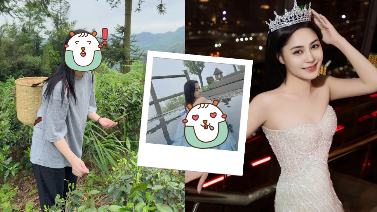 阿嬌鍾欣潼遊西安浸溫泉曬白滑香肩！大方展露44歲真實素顏！