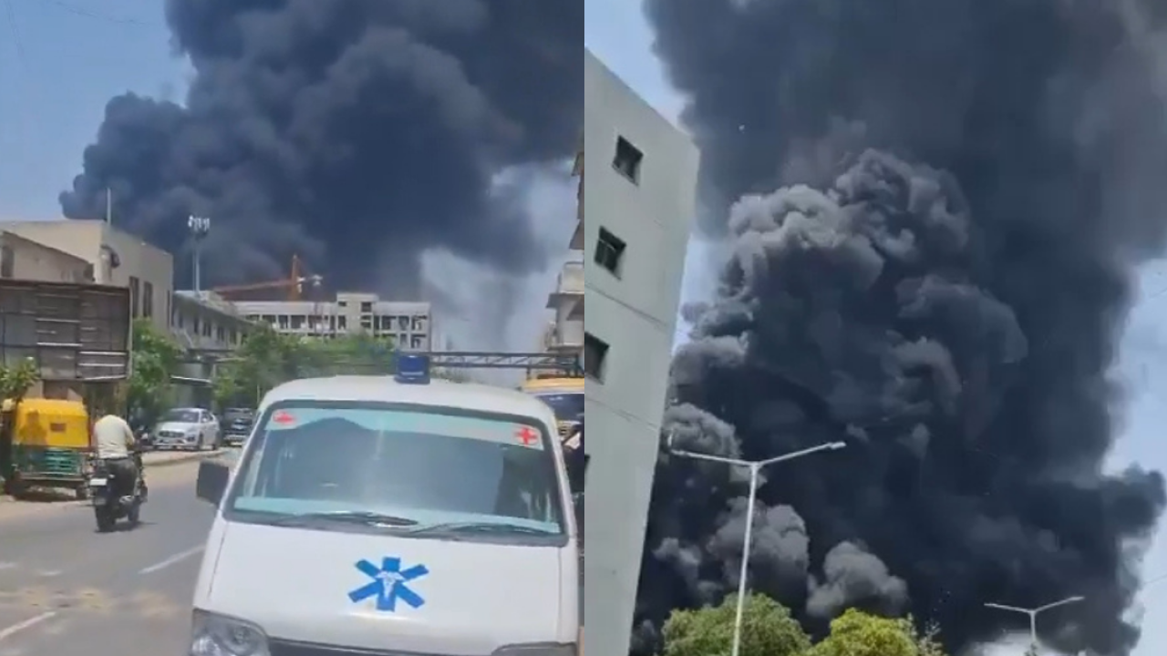 有片｜印度航空飛英國客機於機場墜毀 機上載有至少242名乘客 疑事發一刻曝光