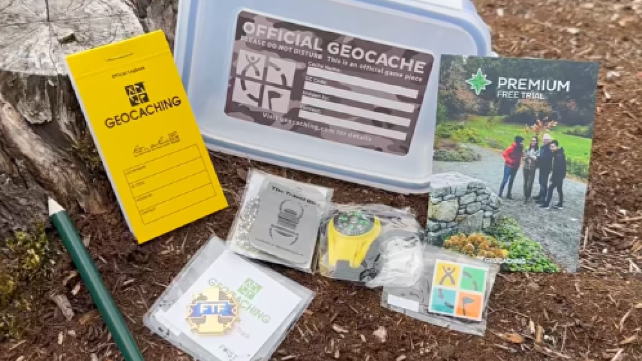 全球寶藏遊戲APP Geocaching爆紅  另類旅行玩法！用GPS尋找隱藏寶藏/香港都有2000個藏寶點