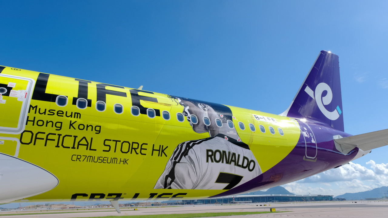 HK Express聯乘CR7® LIFE香港博物館推C朗主題客機！限定周邊+預告送免費機票