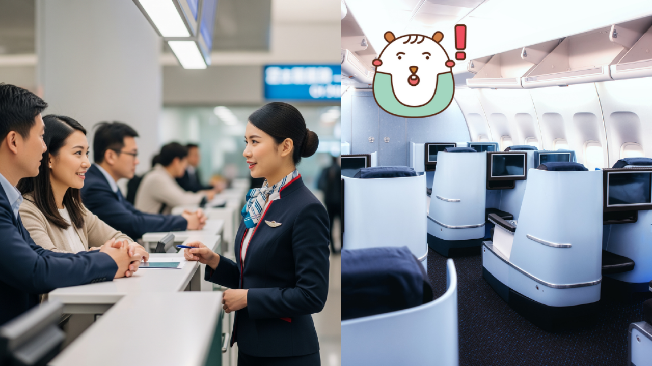 前國泰員工爆料商務艙夫婦願降等 喜獲約港幣三萬賠償 最後竟原位出發兼有錢收