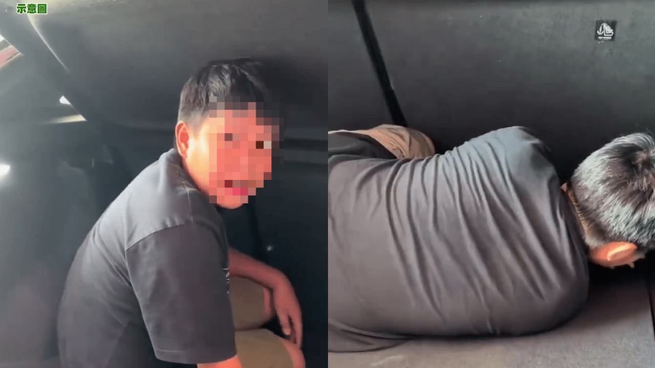男子自駕遊竟塞兒子入車尾箱 男童被迫與一物蜷縮2小時 