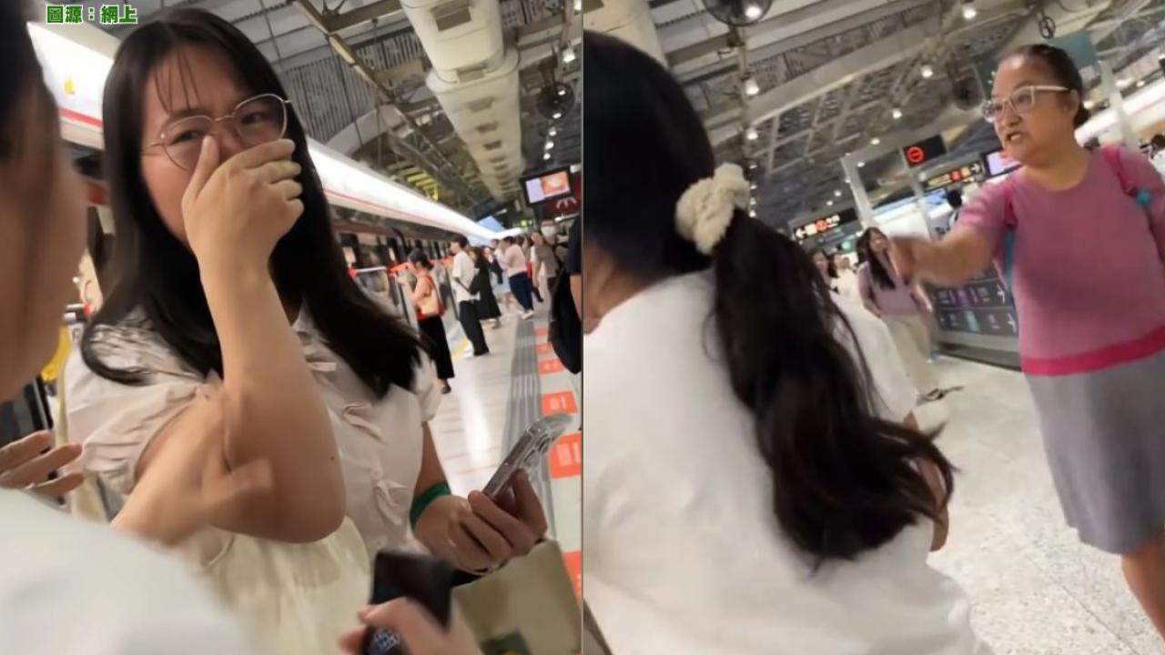 深圳地鐵老人為逼乘客讓座 硬塞細路女兼鬧喊女乘客 