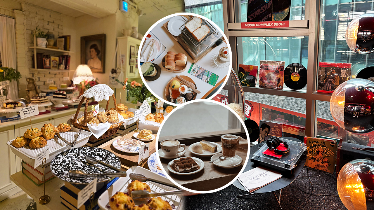 首爾Cafe 2025｜5間小眾咖啡店 黑膠碟任聽、治癒DIY烘吐司