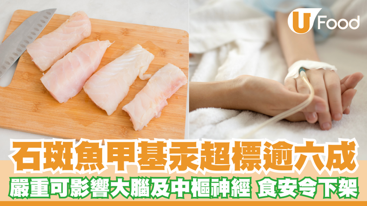 進口石斑魚水銀超標食安急令下架！甲基汞嚴重可影響大腦及中樞神經