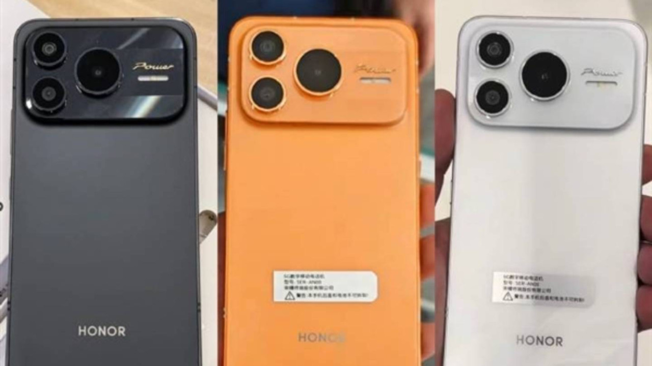 Honor Power 2 真機諜照流出！10800mAh 萬級巨電 橙色機身激似 iPhone 17 Pro