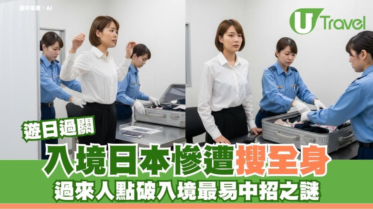遊日過關｜入境日本慘遭搜全身？過來人點破入境最易中招之謎