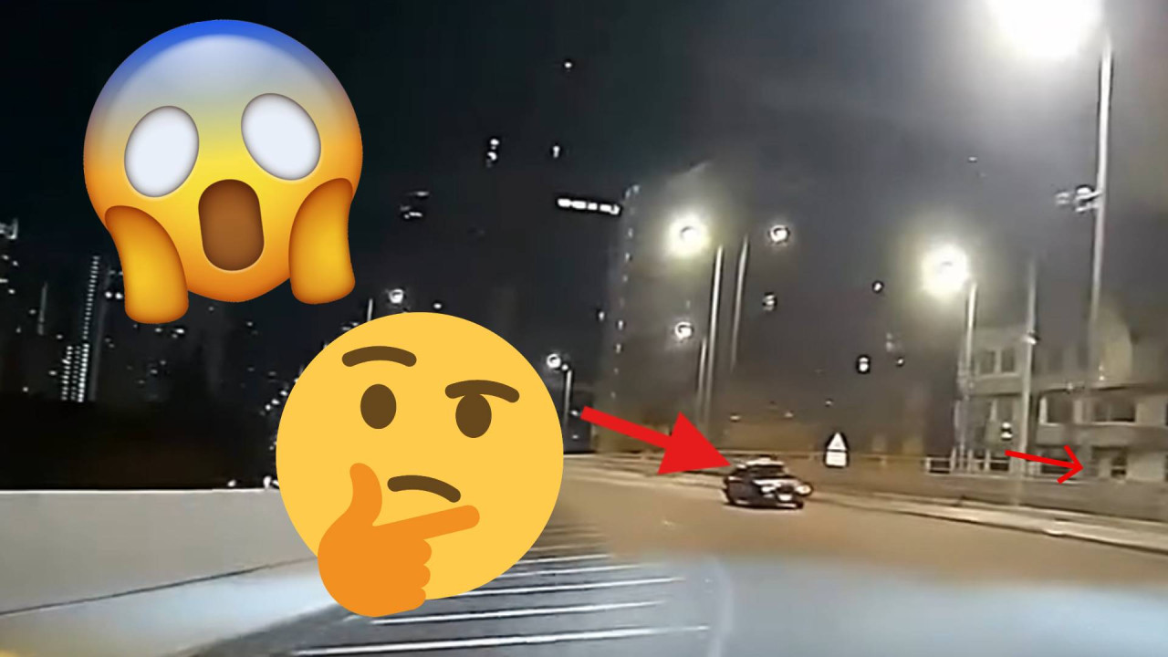 車 Cam 直擊｜的士司機高速公路逆線載客飛車 網民：個牌買返嚟？