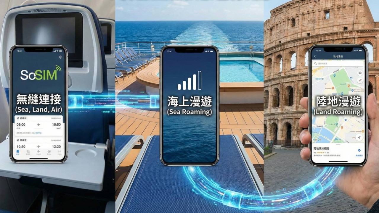 萬呎高空打卡無難度！全港首張儲值卡支援「飛機/郵輪」漫遊