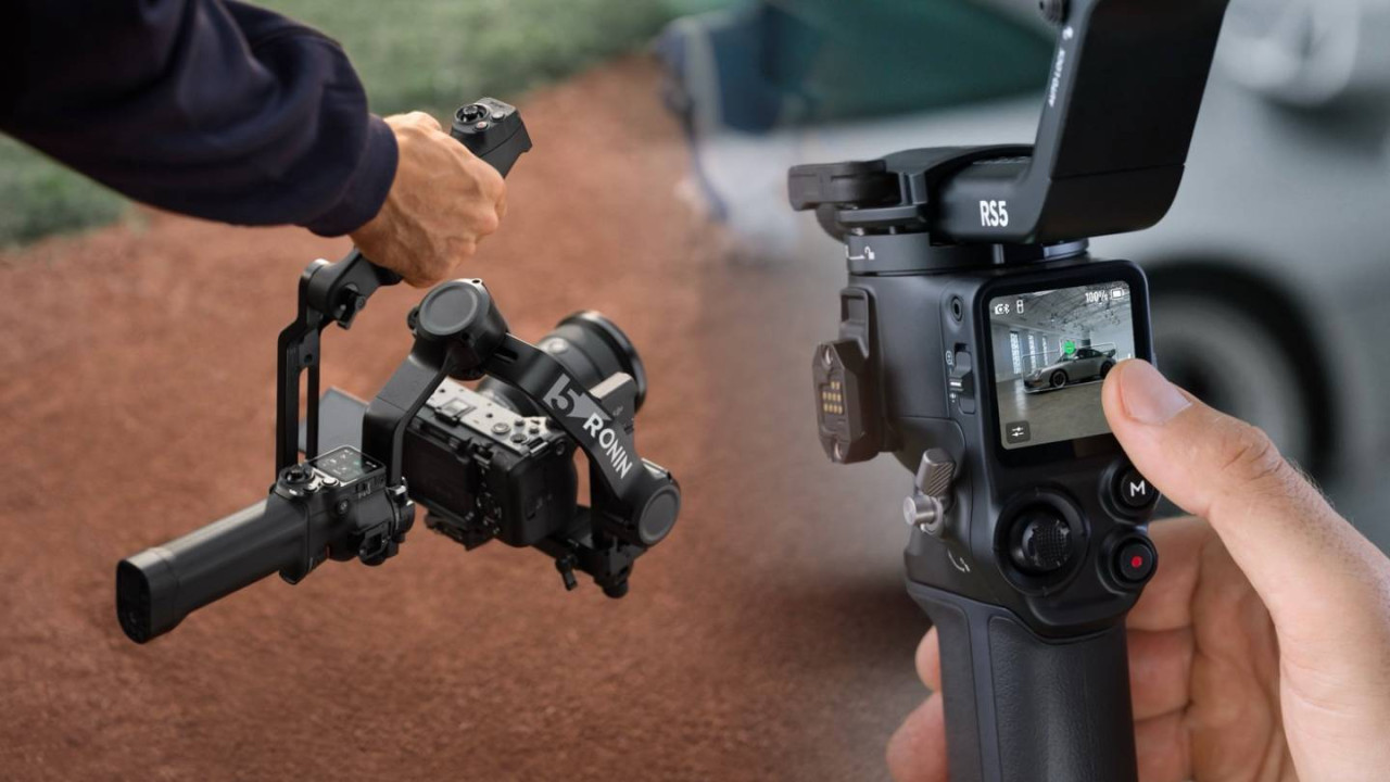 單人拍片唔使求人！DJI RS 5 登場對應「AI 智慧跟拍」：點一下 Mon 即變「自動追焦」攝影師