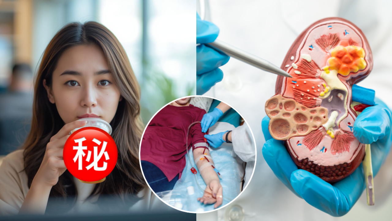 26歲女日飲1物致終身洗腎！醫生揭果糖代謝如碎玻璃割腎／5大傷腎壞習慣
