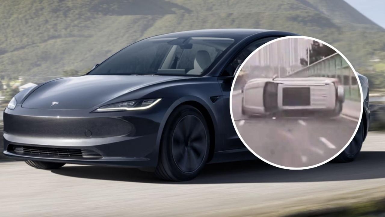 Tesla Model 3 硬撼大型 SUV？高速公路上演「美式截停」當場反肚【有片】
