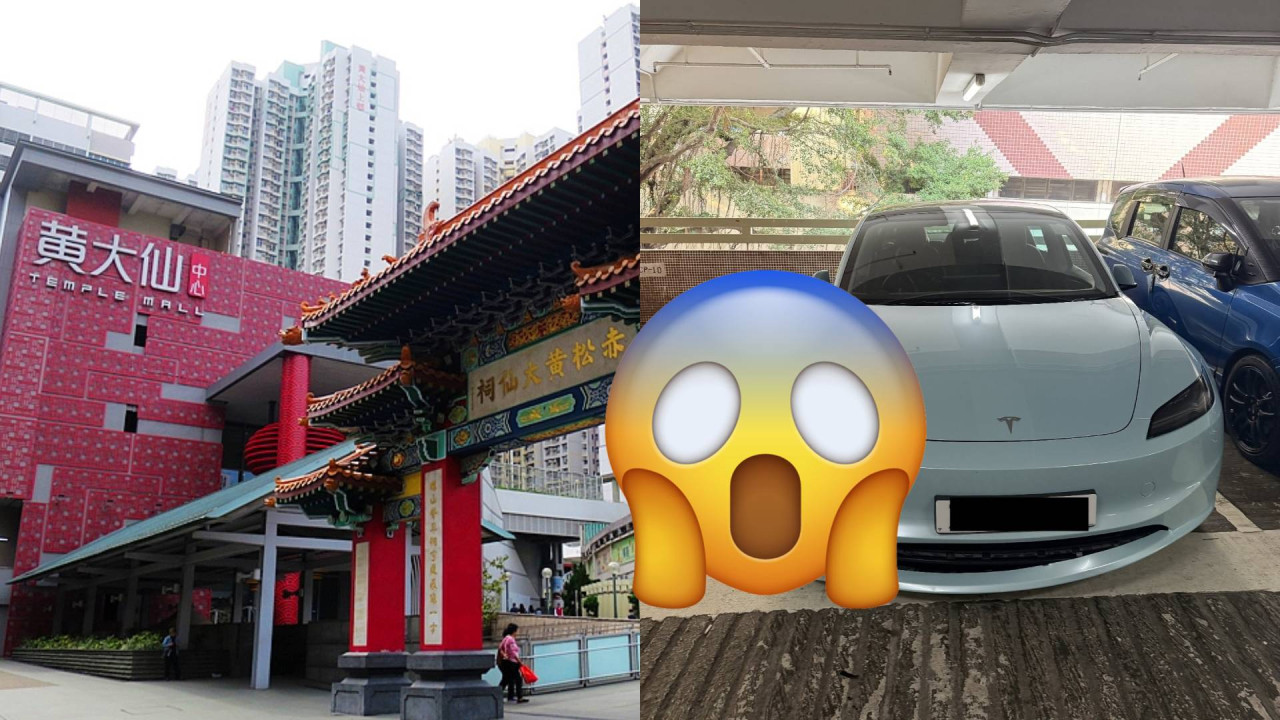 Tesla 電動車泊停車場被 Hit & Run 車頭損毀嚴重 對家車主趕着做這件事之後先「補飛」?
