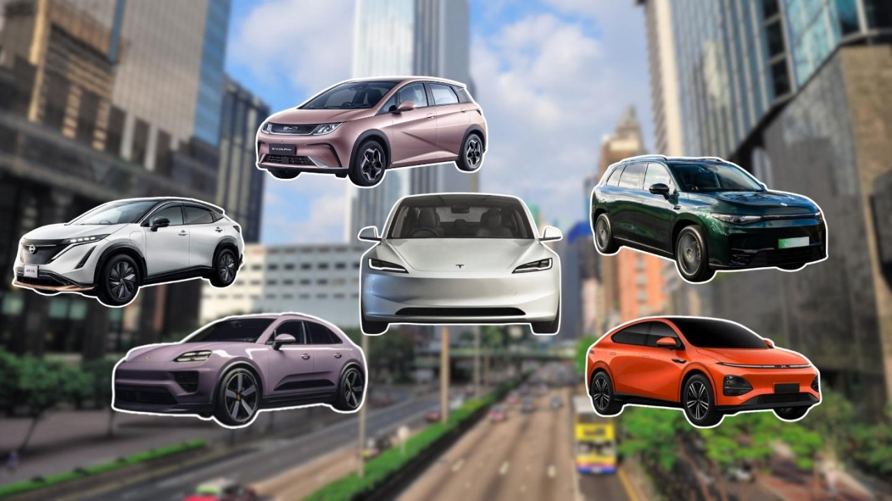 香港電動車推薦2026｜25款電動車一換一售價概覽 最平10幾萬Tesla/BYD/MG/BMW/Benz