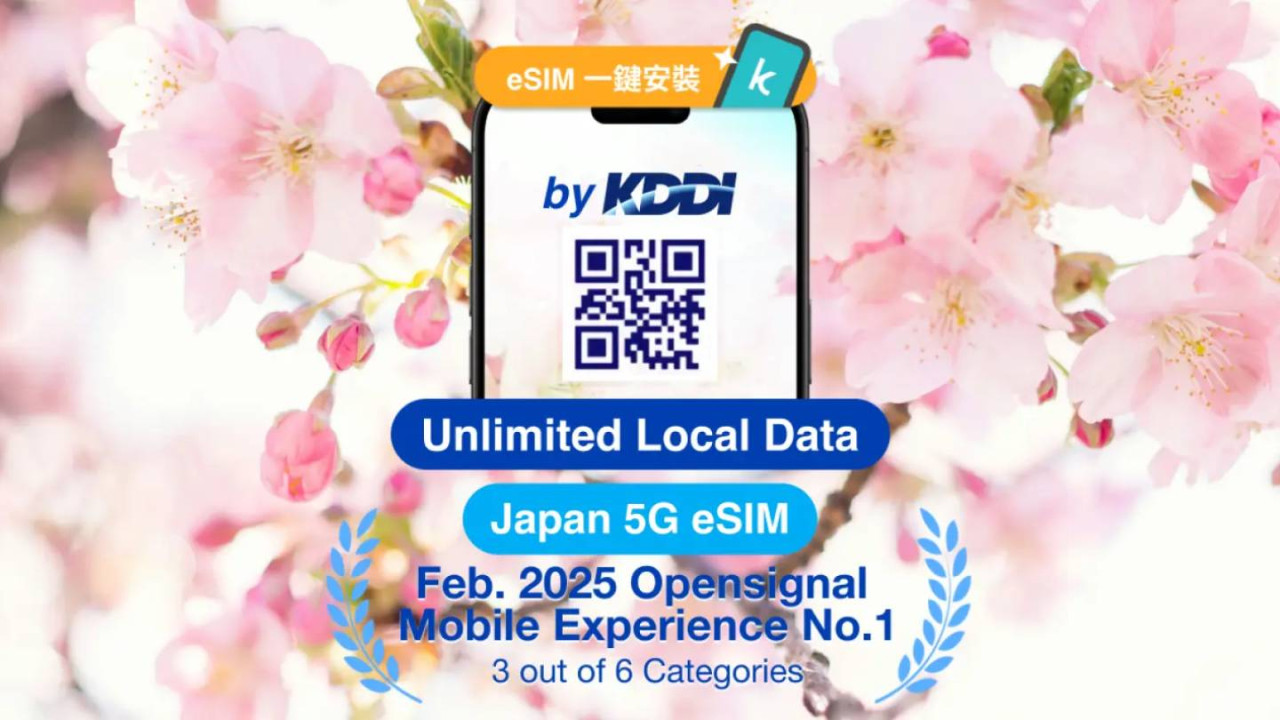日本5G eSIM只需1港元購21GB數據！ KKday促銷支援ChatGPT