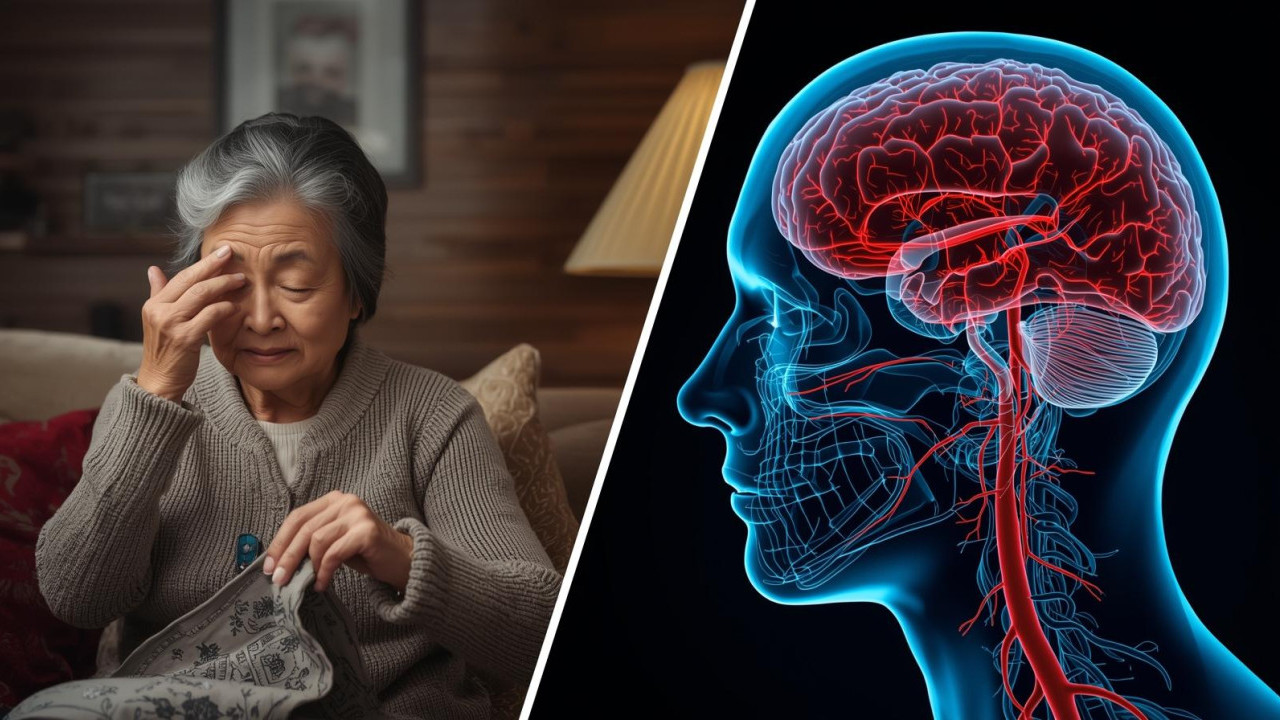 67歲婦突視力模糊以為老花竟是二度中風！無眼歪嘴斜非典型中風／ 醫生:錯過黃金期恐癱瘓