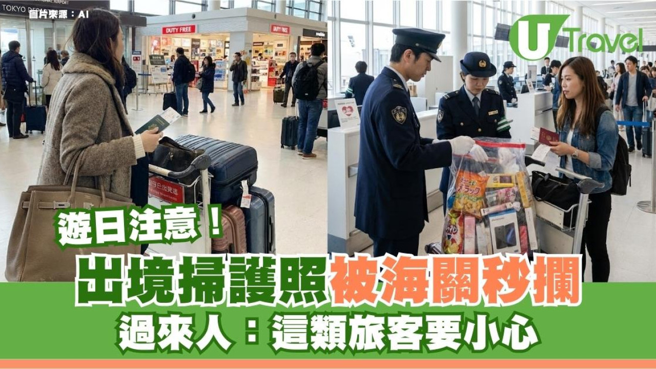 遊日注意！日本機場出境掃護照被海關秒攔 過來人：這類旅客要小心
