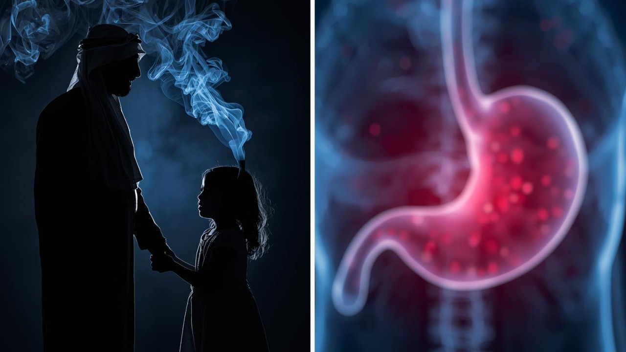 13歲女患末期胃癌無得醫！全因爸爸1個壞習慣害死女兒／醫生：腫瘤多如豆子無治癒機會...