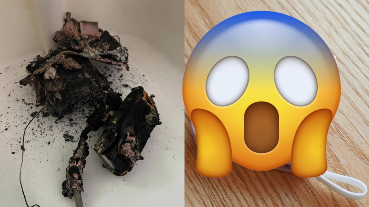 Philips「尿袋」家中突爆炸起火產品+牆身均被燒黑 消防員直言「別買」這類外置電池