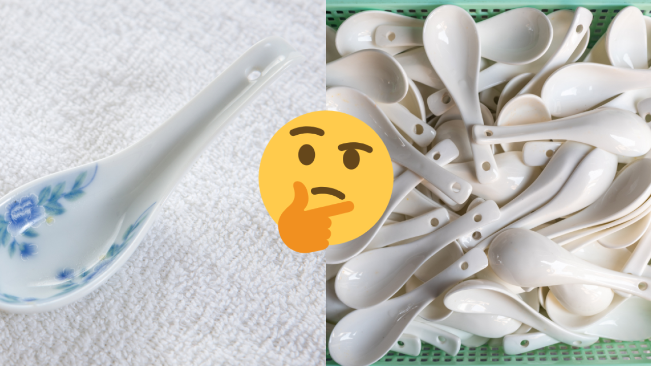 中式匙羹柄點解有個「細窿」？專家揭1個真正隱藏用途：長知識了
