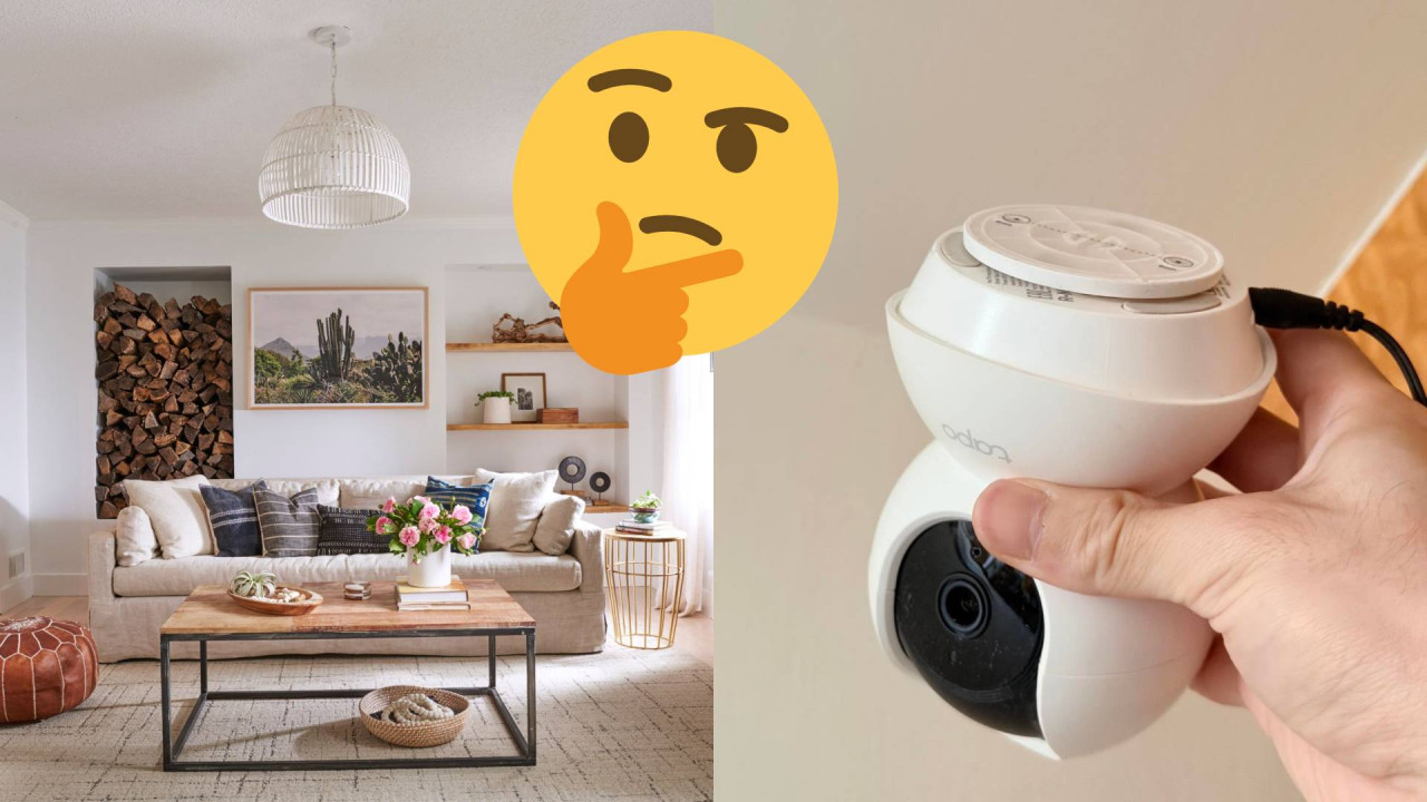 租屋不能鑽牆裝家居 Cam？網民 Brainstorm 另類安裝大法用這些家居小物都 Work！