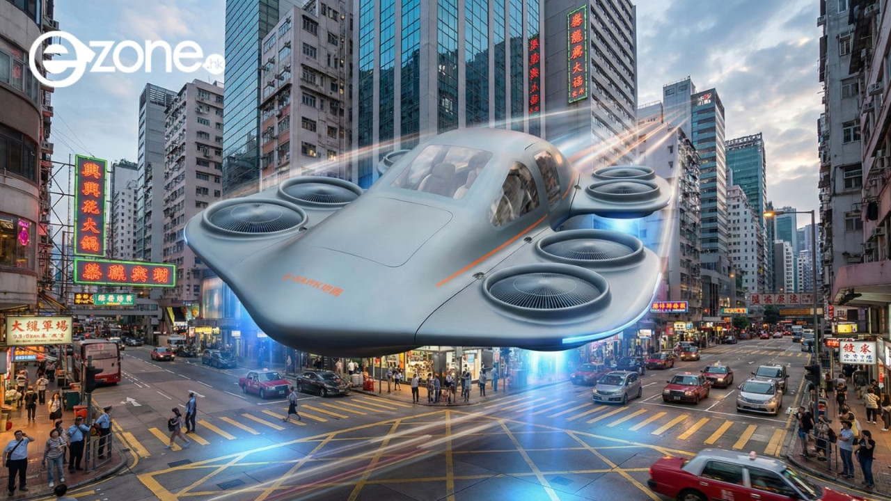 真．飛碟現身？中國「空中的士」新春亮相　3 秒垂直起飛兼飛行 20 分鐘！