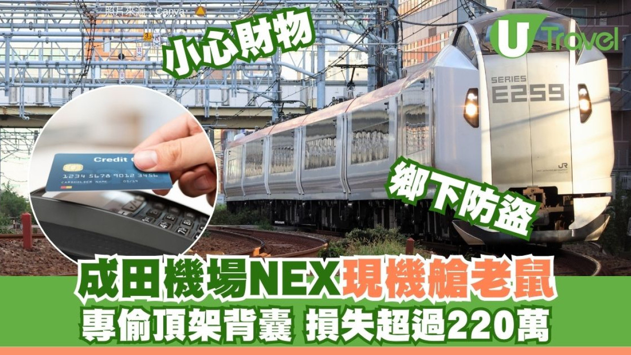 遊日注意！成田機場NEX現機艙老鼠爆連環盜竊！行李放頂架失220萬 附防盜貼士