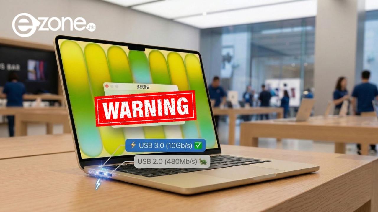 買 MacBook Neo 前必睇!兩 USB-C 接口原來不同速 插錯會跳警告?附 MacBook Neo 兩大注意事項