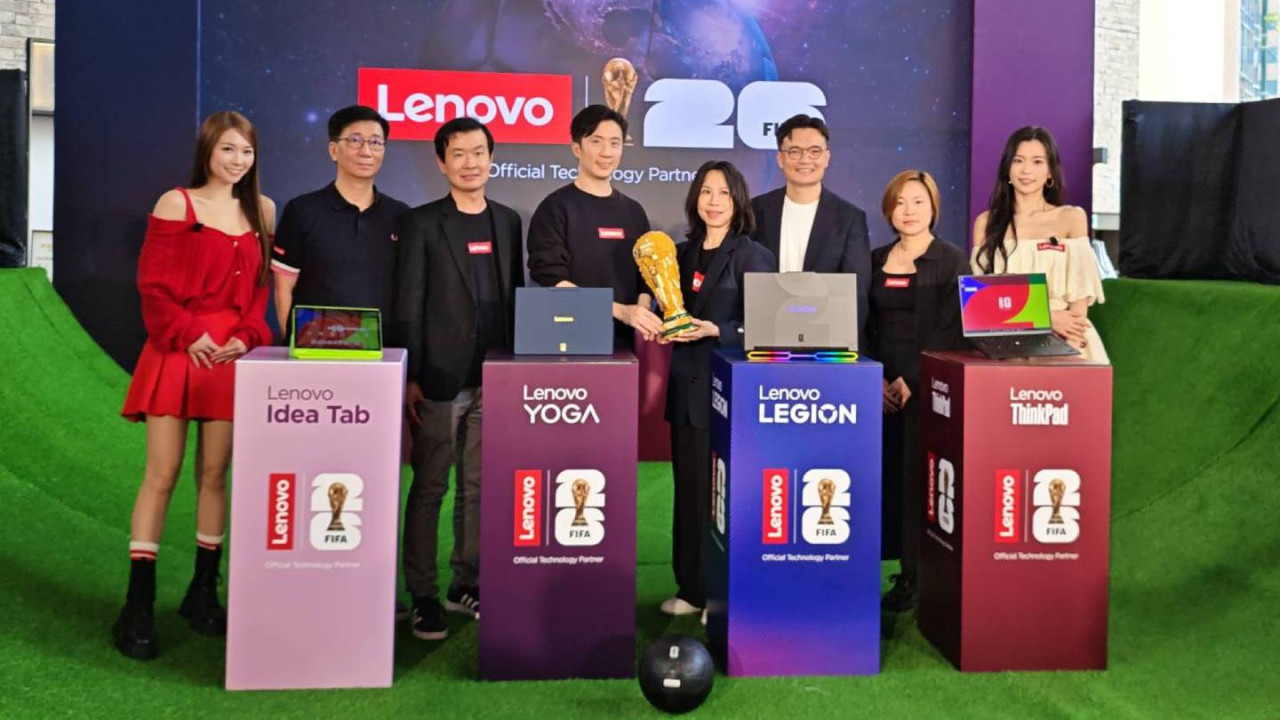 世界盃 2026 預熱！Lenovo x FIFA 特別版筆電率先亮相 銅鑼灣希慎變身球員更衣室：打卡必影「人生四格」