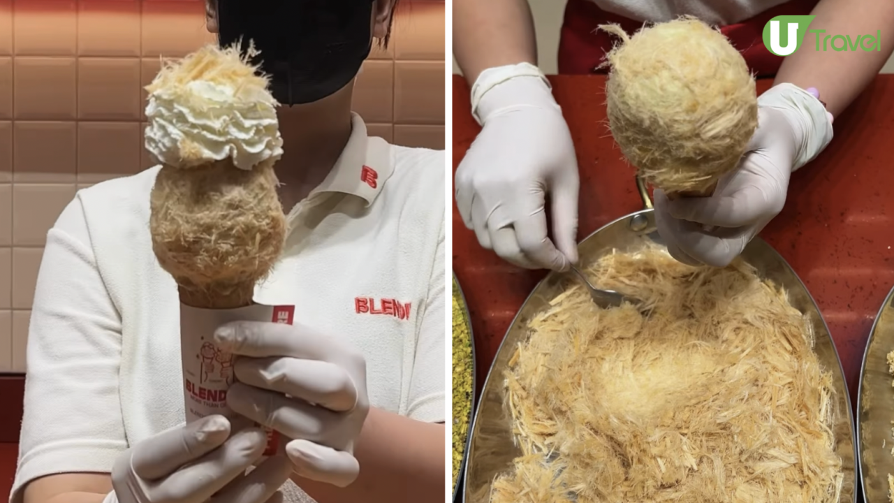 曼谷必吃｜泰國爆紅Gelato Blendies「班蘭椰糖糖絲」新口味限時登場！手工義式雪糕配軟糯麻糬內餡