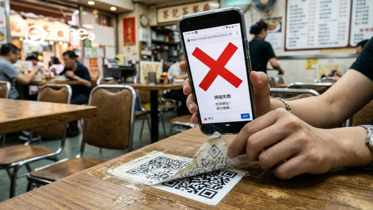 掃 QR Code 落單/俾錢小心! 騙徒「偷龍轉鳳」貼假 Code?專家:掃描後必對「這一行字」