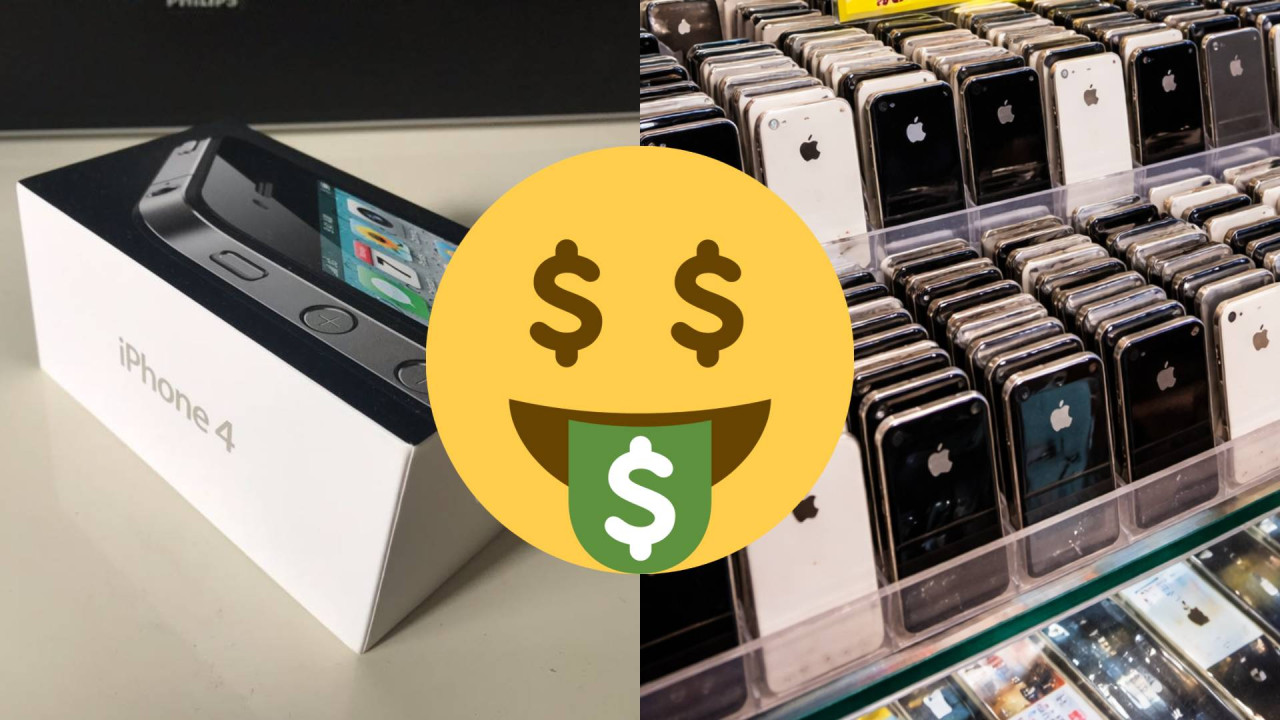 大奇跡日！Apple 舊 iPhone 二手價狂飊 國內網友賣 iPhone 4 轉手狂賺 80 倍