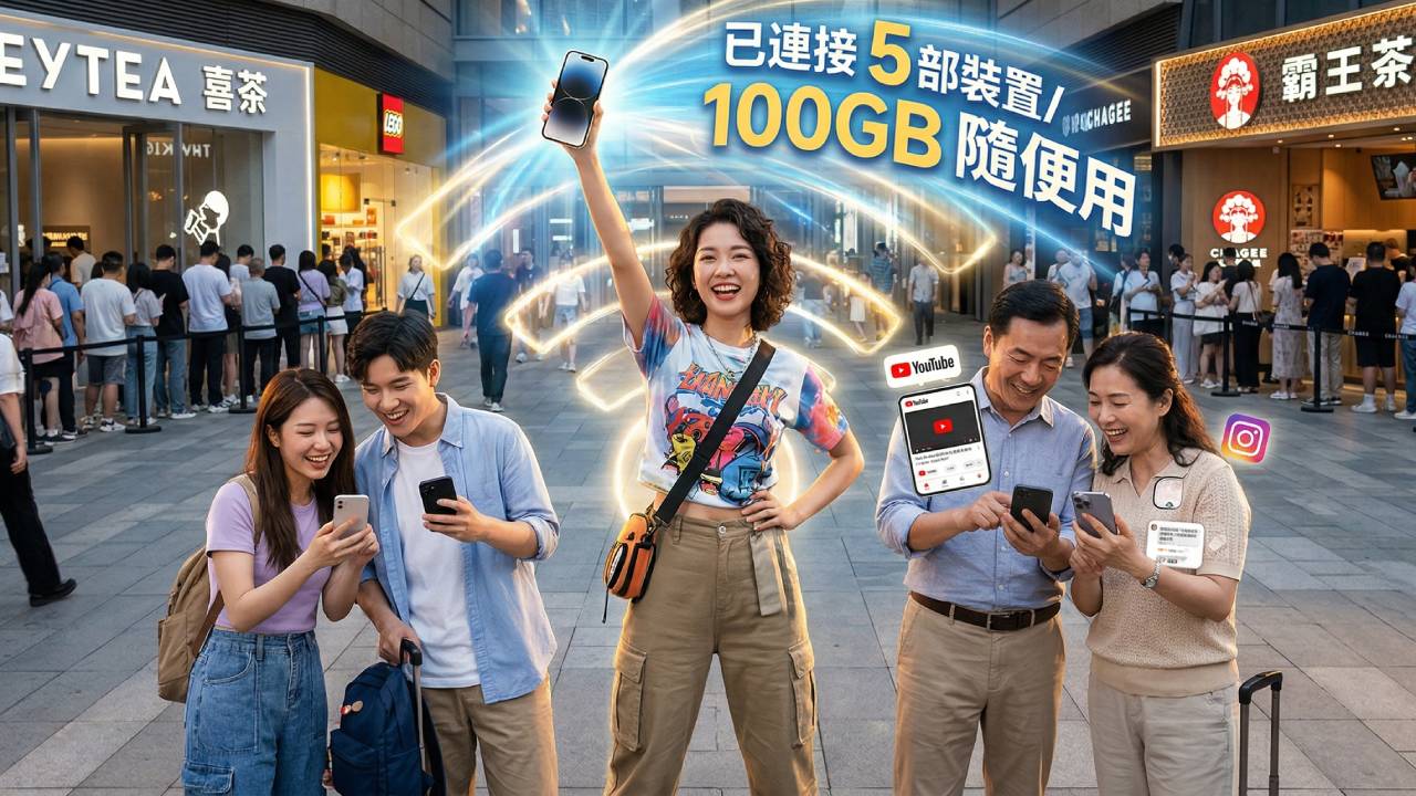 實試|一卡救全家!實測內地 5G 上網神卡:每日 100GB 無腦開 Hotspot 瘋狂 Share、真免翻牆只需 HK$1X【附測速數據】
