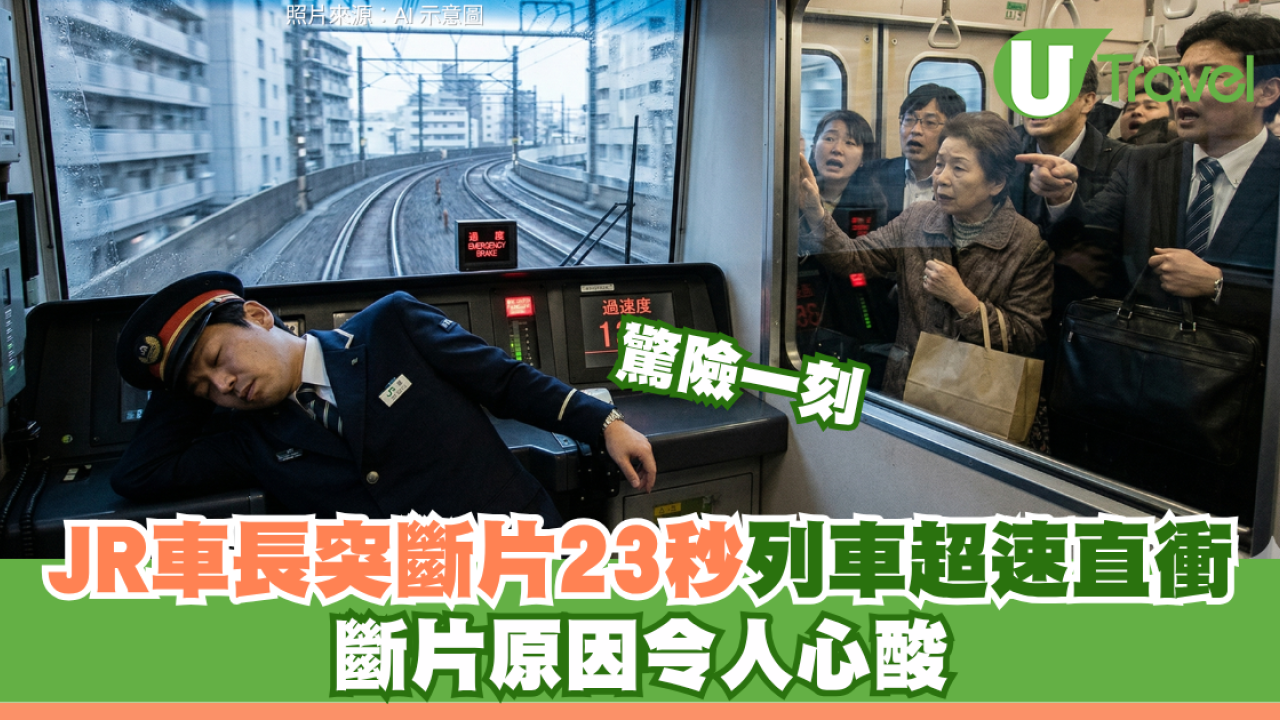 日本JR飛驒號司機突斷片23秒！列車超速衝入名古屋站 驚險一刻自動急煞保180人命