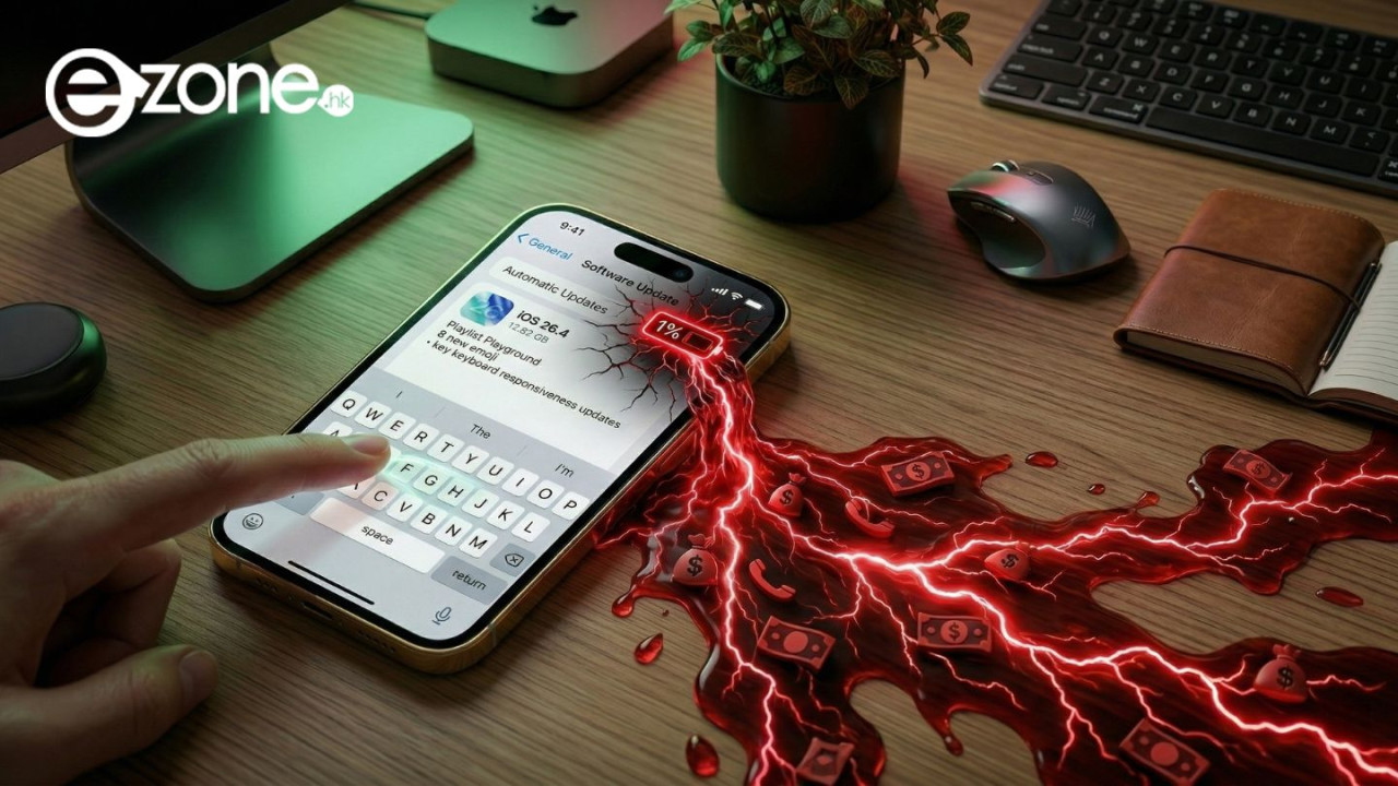 唔好急住升 iOS 26.4！最新耗電測試 6 款機型「呢款iPhone」續航慘跌 1 小時？【附官方5招省電教學】