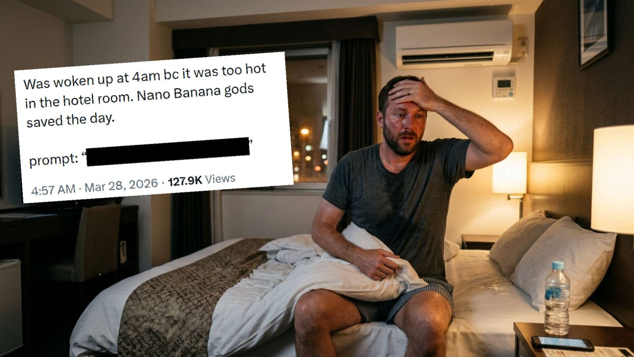 遊日住酒店半夜被熱醒?網民實測靠「這款 AI 工具」用 1 句 Prompt 1 秒解困有覺好瞓