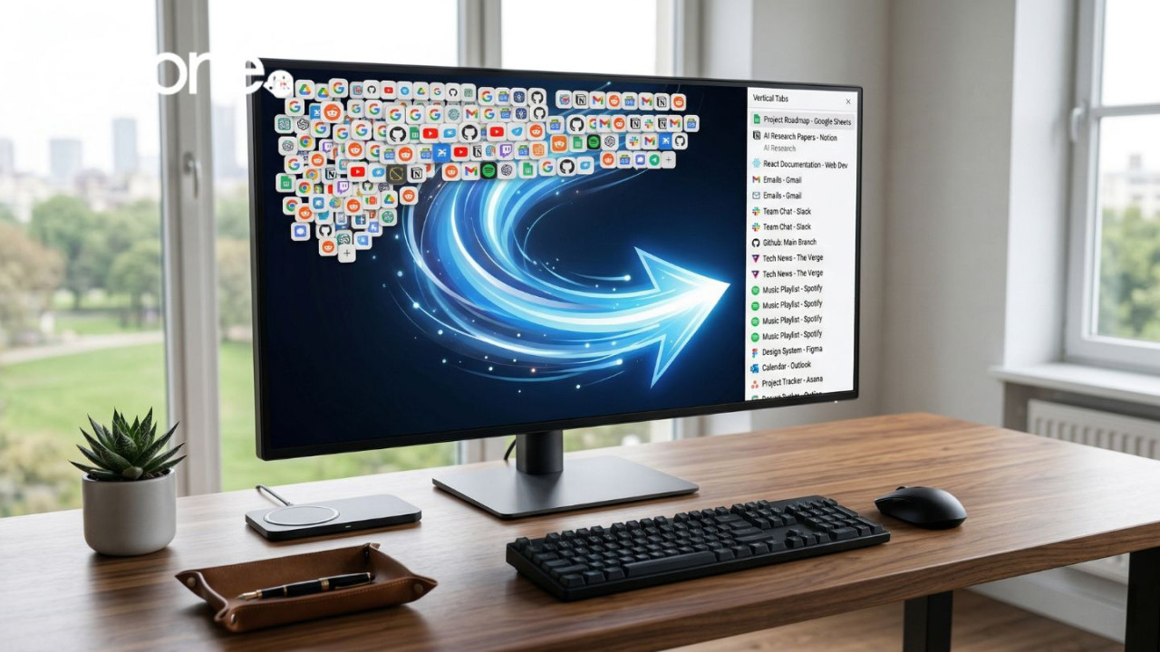 Google Chrome追加2大實用功能︰垂直分頁+全頁閱讀 一秒鐘教你開啟