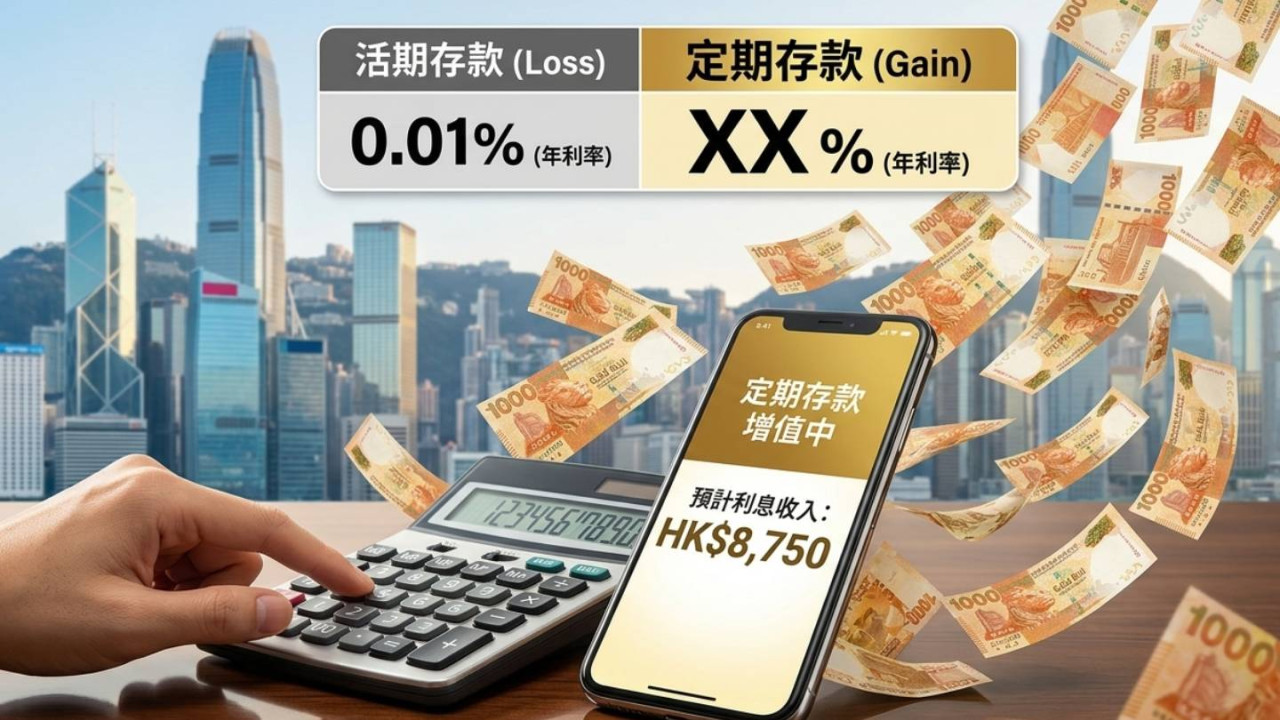 香港18大銀行港元定期存款利率比較｜2026最新港元定期高息推薦｜每日更新